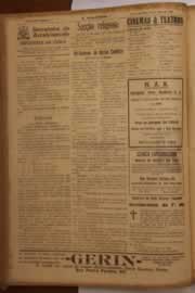 Página do jornal O Nordeste de abril de 1947