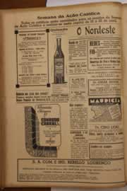 Página do jornal O Nordeste de abril de 1947