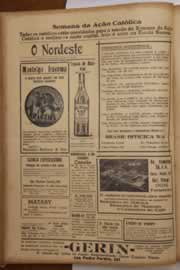 Página do jornal O Nordeste de abril de 1947