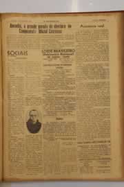 Página do jornal O Nordeste de abril de 1947