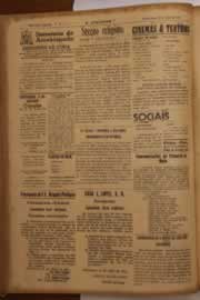 Página do jornal O Nordeste de abril de 1947