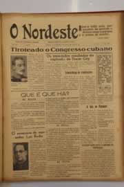 Página do jornal O Nordeste de abril de 1947