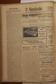 Página do jornal O Nordeste de abril de 1947