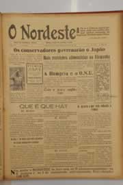 Página do jornal O Nordeste de abril de 1947