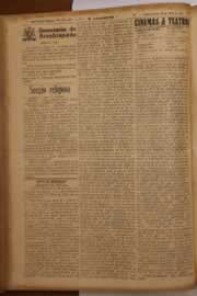 Página do jornal O Nordeste de abril de 1947
