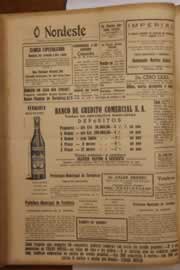 Página do jornal O Nordeste de abril de 1947