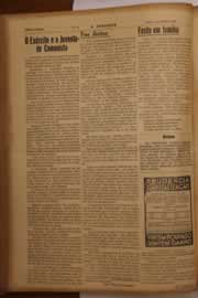 Página do jornal O Nordeste de maio de 1947