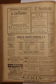 Página do jornal O Nordeste de maio de 1947