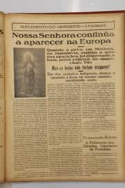 Página do jornal O Nordeste de maio de 1947