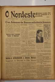 Página do jornal O Nordeste de maio de 1947