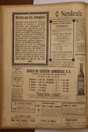 Página do jornal O Nordeste de maio de 1947