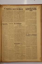 Página do jornal O Nordeste de maio de 1947