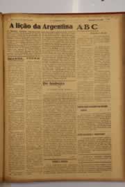 Página do jornal O Nordeste de maio de 1947