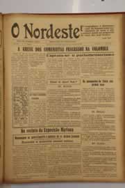 Página do jornal O Nordeste de maio de 1947