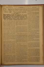 Página do jornal O Nordeste de maio de 1947