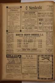 Página do jornal O Nordeste de maio de 1947