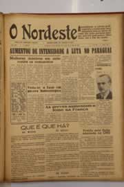 Página do jornal O Nordeste de maio de 1947