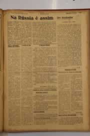 Página do jornal O Nordeste de maio de 1947