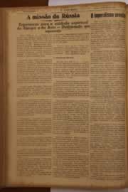 Página do jornal O Nordeste de maio de 1947