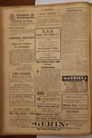 Página do jornal O Nordeste de maio de 1947