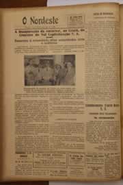 Página do jornal O Nordeste de maio de 1947