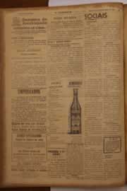 Página do jornal O Nordeste de maio de 1947