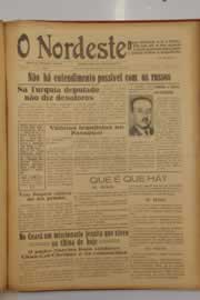 Página do jornal O Nordeste de maio de 1947