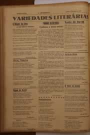 Página do jornal O Nordeste de maio de 1947