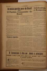 Página do jornal O Nordeste de maio de 1947