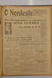 Página do jornal O Nordeste de junho de 1947