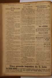 Página do jornal O Nordeste de junho de 1947