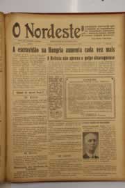 Página do jornal O Nordeste de junho de 1947
