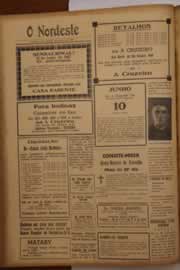 Página do jornal O Nordeste de junho de 1947