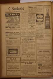 Página do jornal O Nordeste de junho de 1947