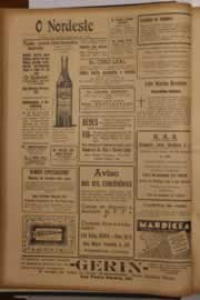 Página do jornal O Nordeste de julho de 1947