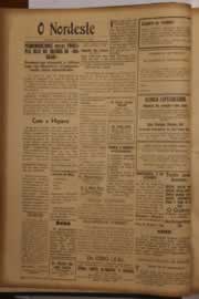 Página do jornal O Nordeste de julho de 1947