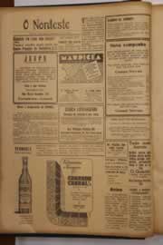 Página do jornal O Nordeste de julho de 1947