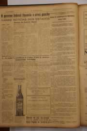 Página do jornal O Nordeste de agosto de 1947