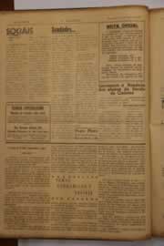 Página do jornal O Nordeste de agosto de 1947