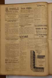 Página do jornal O Nordeste de setembro de 1947