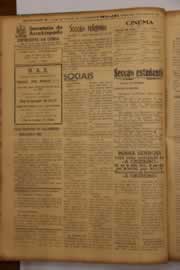Página do jornal O Nordeste de setembro de 1947