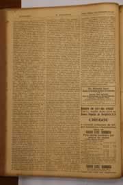 Página do jornal O Nordeste de setembro de 1947