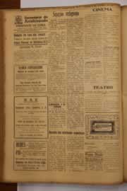 Página do jornal O Nordeste de setembro de 1947