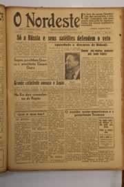 Página do jornal O Nordeste de setembro de 1947