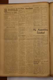 Página do jornal O Nordeste de setembro de 1947