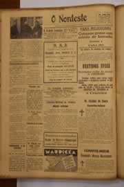 Página do jornal O Nordeste de setembro de 1947