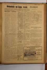 Página do jornal O Nordeste de novembro de 1947