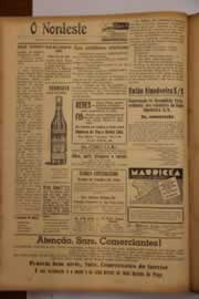 Página do jornal O Nordeste de novembro de 1947