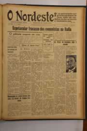 Página do jornal O Nordeste de dezembro de 1947