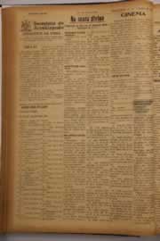 Página do jornal O Nordeste de janeiro de 1948